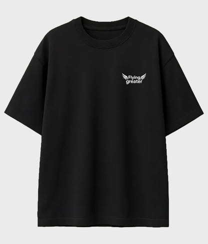 Phoenix Fire Eagle Graphic Tee – 'Let the Fire Burn, the Flying Must Be Greater Artecho