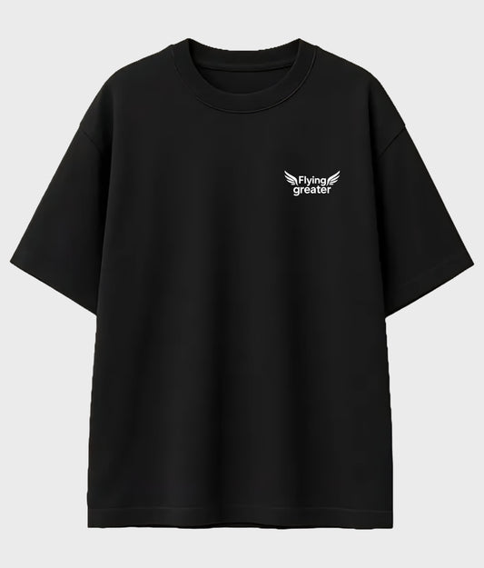 Phoenix Fire Eagle Graphic Tee – 'Let the Fire Burn, the Flying Must Be Greater Artecho